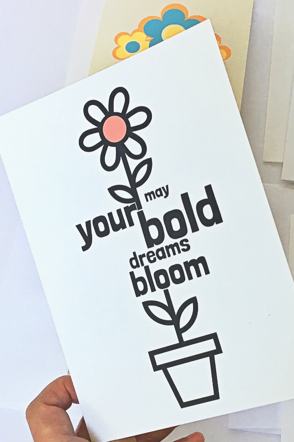 Inspirational Quote Cards boost the spirit with positive messages, music