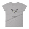 gray introvert kitty spirit animal shirt to show color options