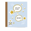encouragement card with stars and spacewalker