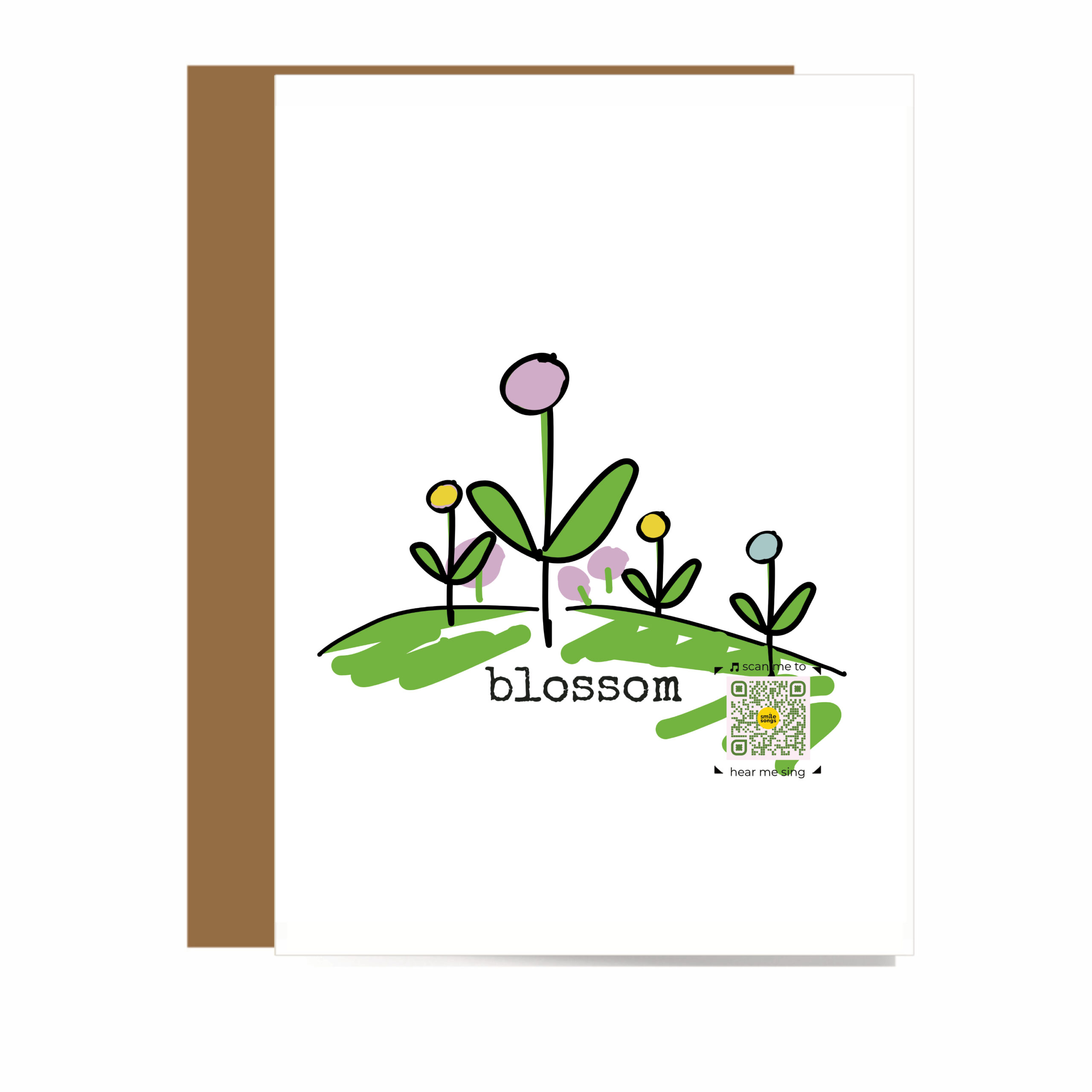 Blossom Encouragement Card