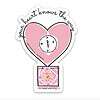 heart knows the way sticker heart shaped sticker with qr code that plays handcrafted song
