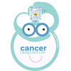 cancer zodiac stick with illustration of smiling crab and qr code that plays cancer astrology song