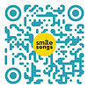 solar power’d song qr code blue and white qr code that sings handcrafted solar power song