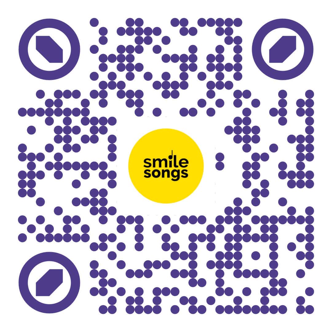 qr code that sings I'm Grateful, Inspired I'm Me song