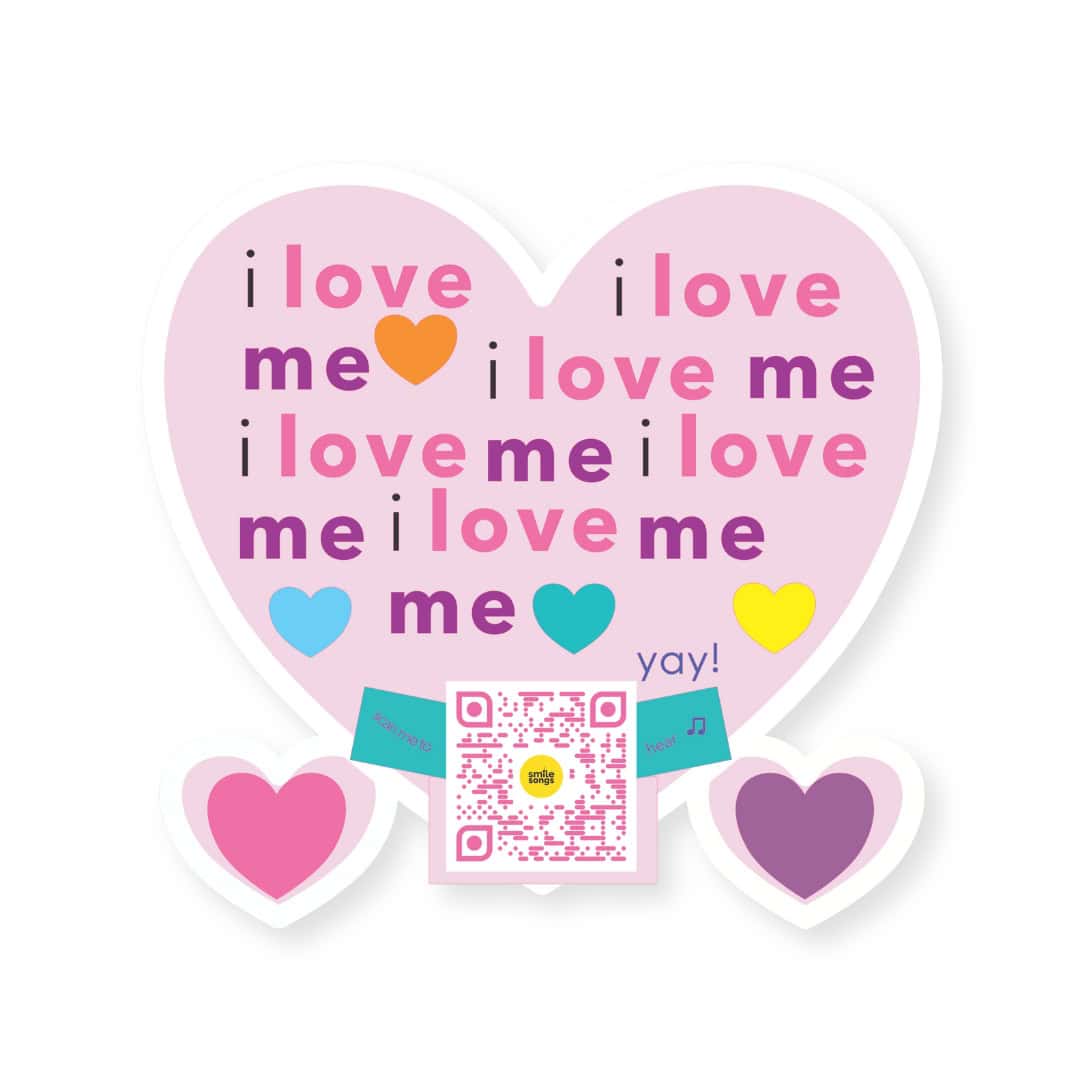 i love me affirmation sticker