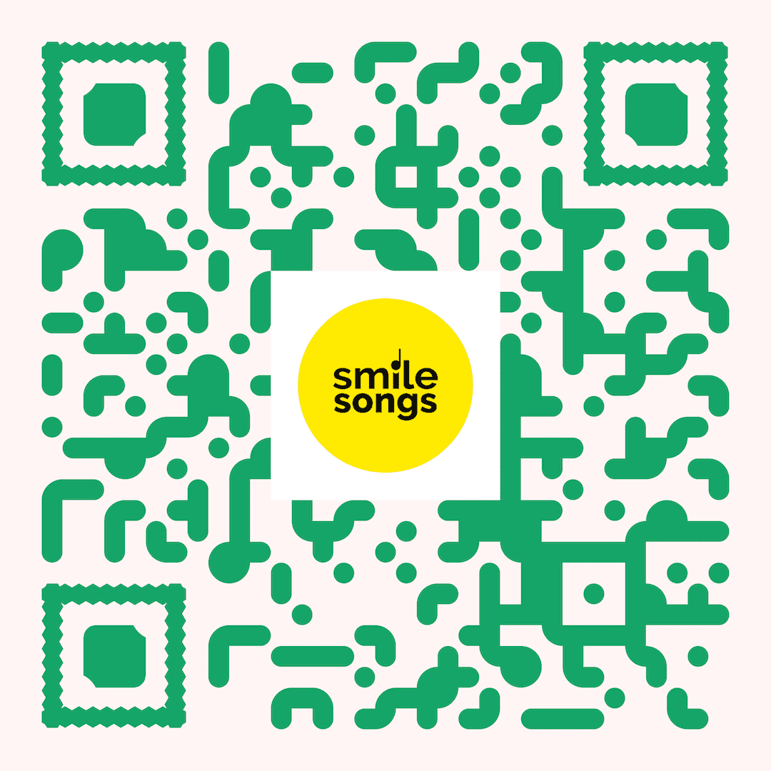 shello singing QR code